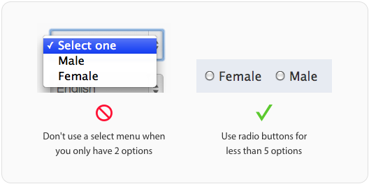 Buttons That Are Wrongly Placed