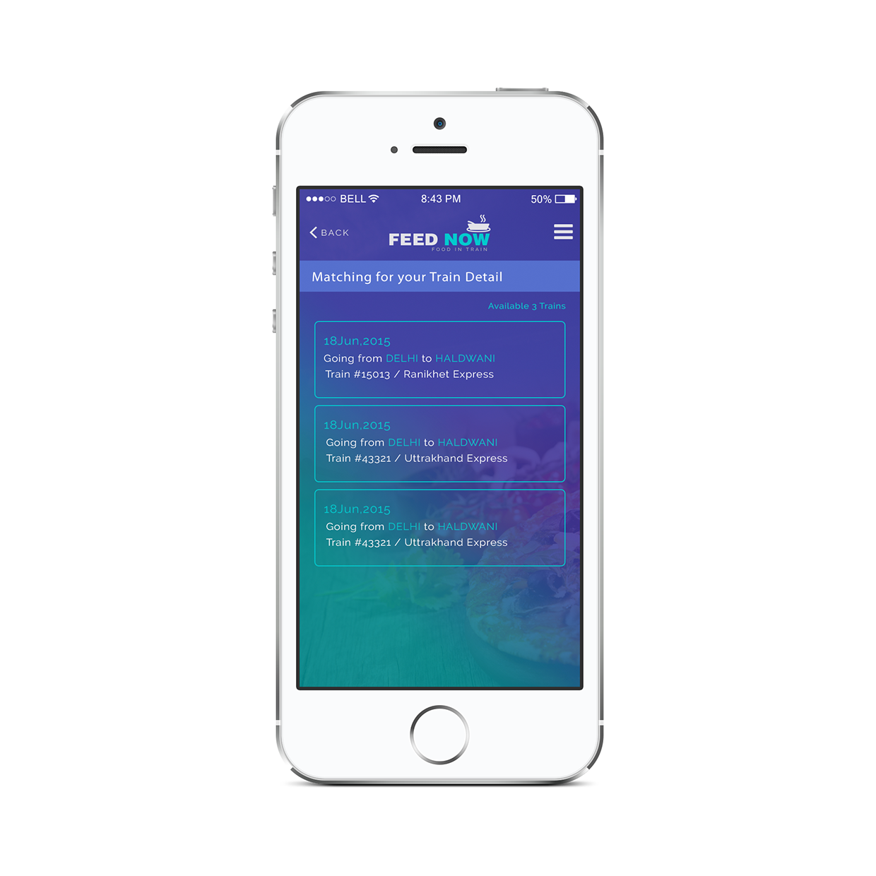 Feed Now App Design