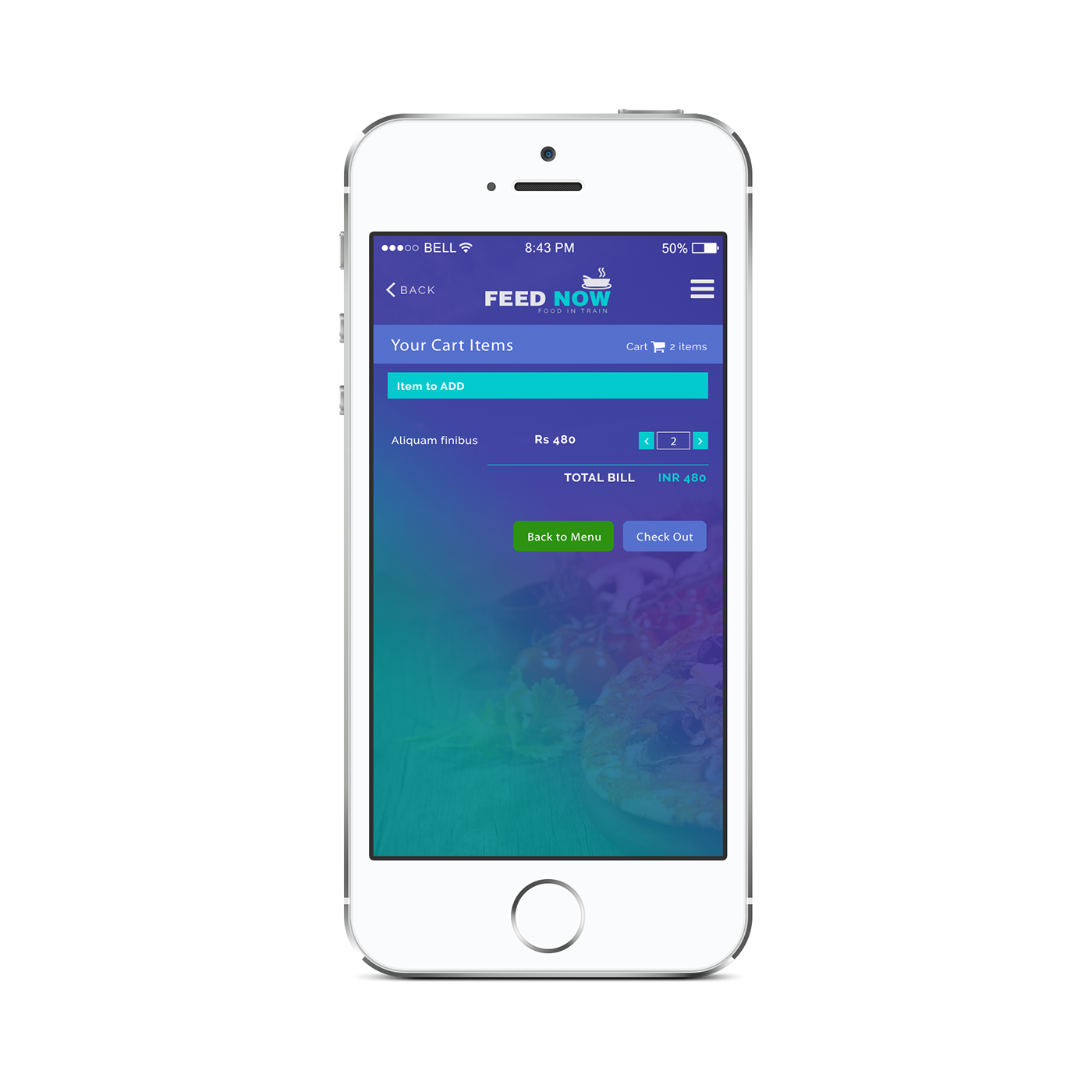 Feed Now App Design